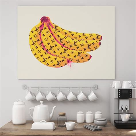 louis vuitton banana art